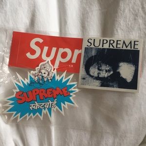 Supreme stickers